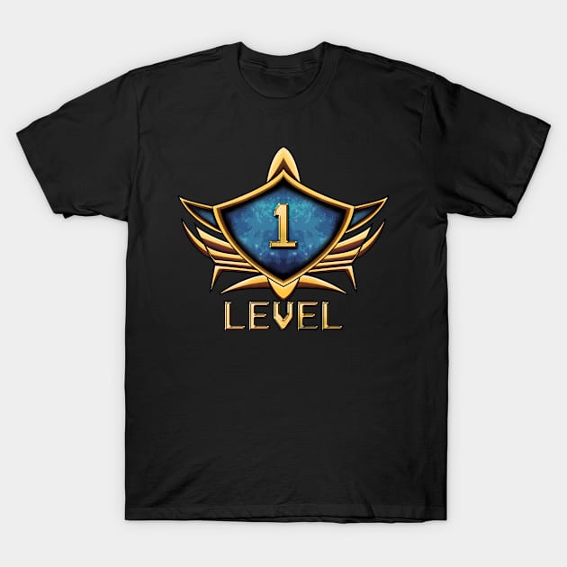 LEVEL 1 T-Shirt by PaunLiviu